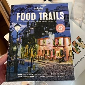 Food Trails Book / Lonely Planet Food / Kitchen Book Decor